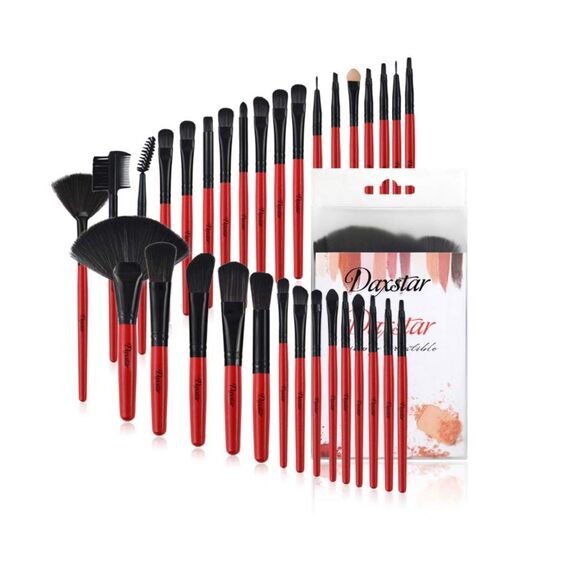 32 Pcs Professional Cosmetic Makeup Brushes Kits - Picture 1 of 8